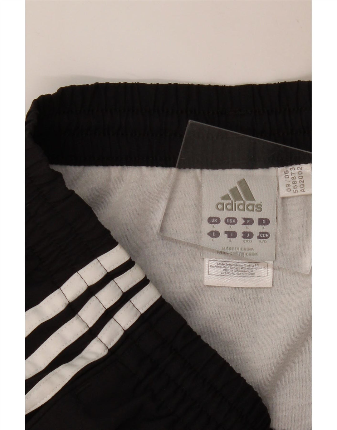 ADIDAS Mens Sport Shorts Large  Black Polyester