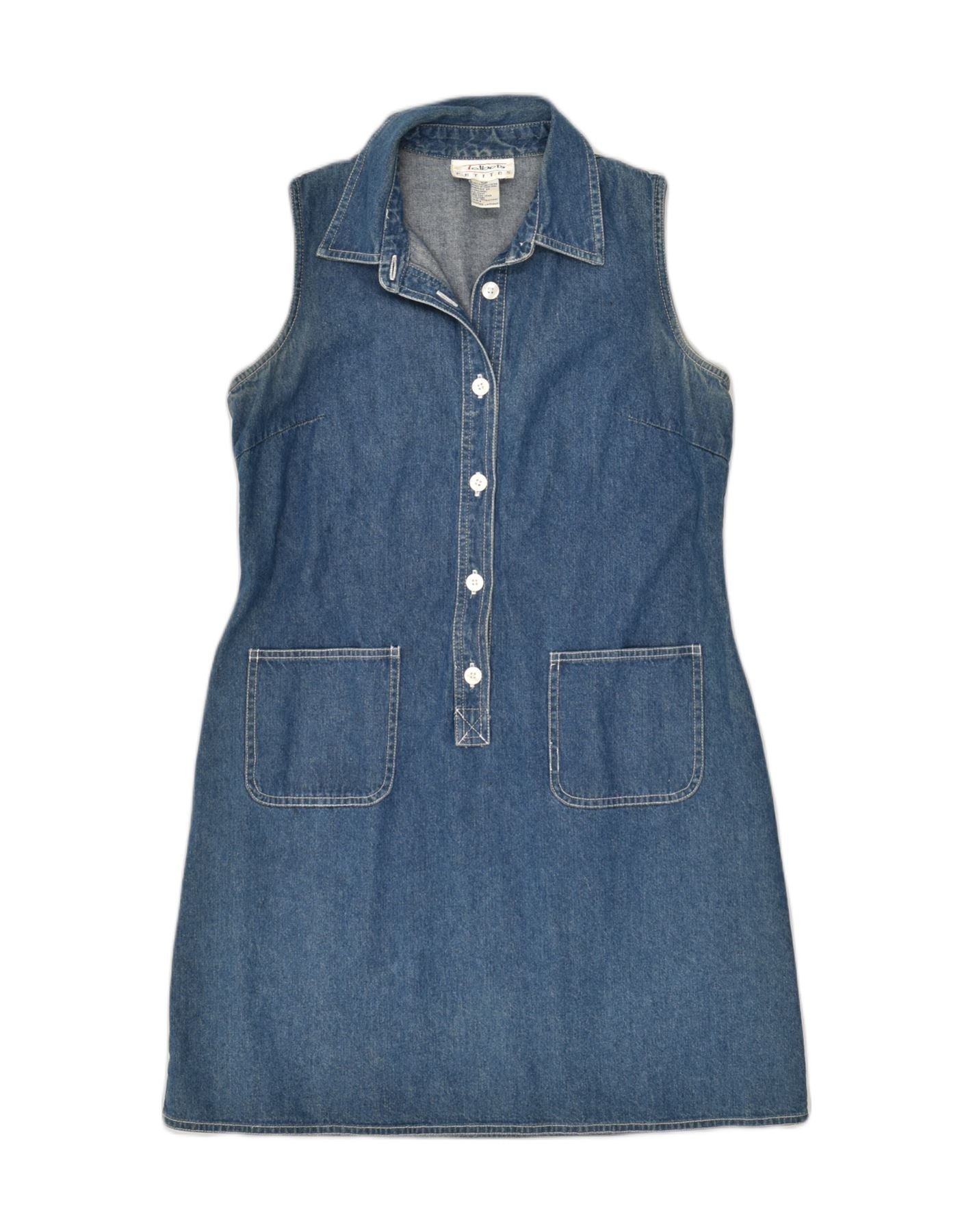 ONLY Petite ONLBEA CHICAGO DRESS - Denim dress - medium blue denim/blue  denim - Zalando.ie