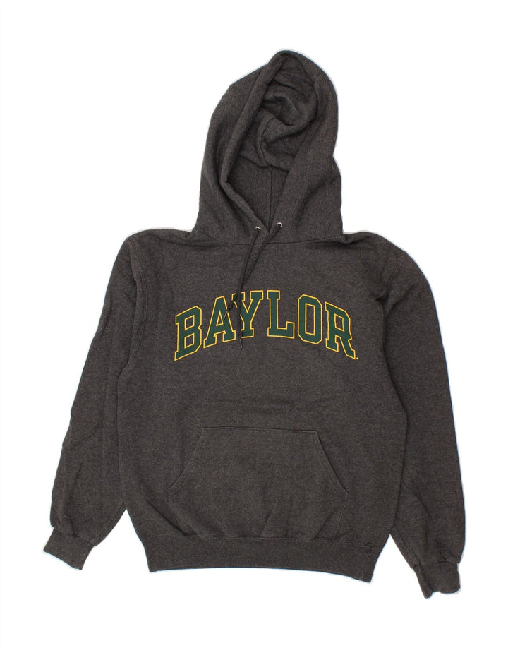 CHAMPION Mens Graphic Hoodie Jumper Small Grey Cotton Vintage Champion and Second-Hand Champion from Messina Hembry 