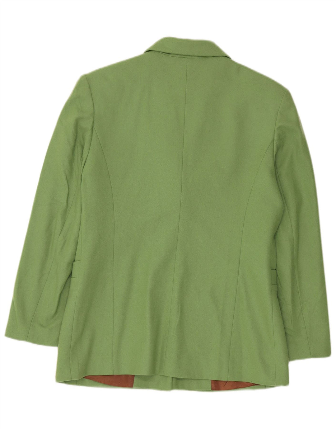 Lancetti Womens 3 Button Blazer Jacket IT 46 Large Green