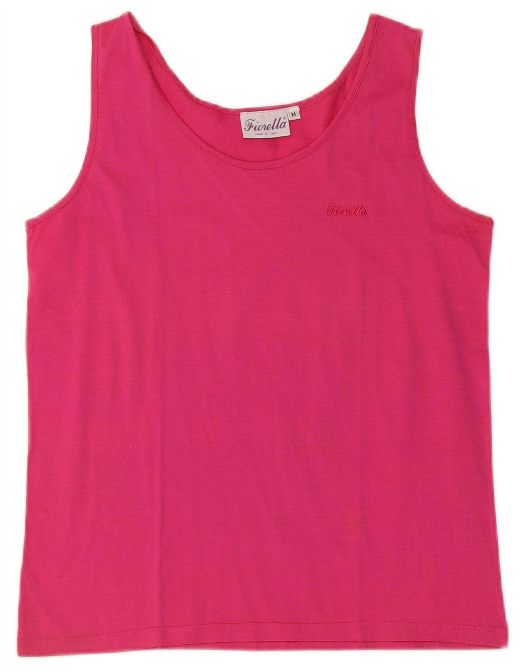 Fiorella Womens Vest Top UK 14 Medium Pink