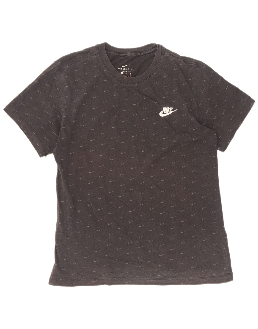 Nike Mens Graphic T-Shirt Top Small Black Cotton