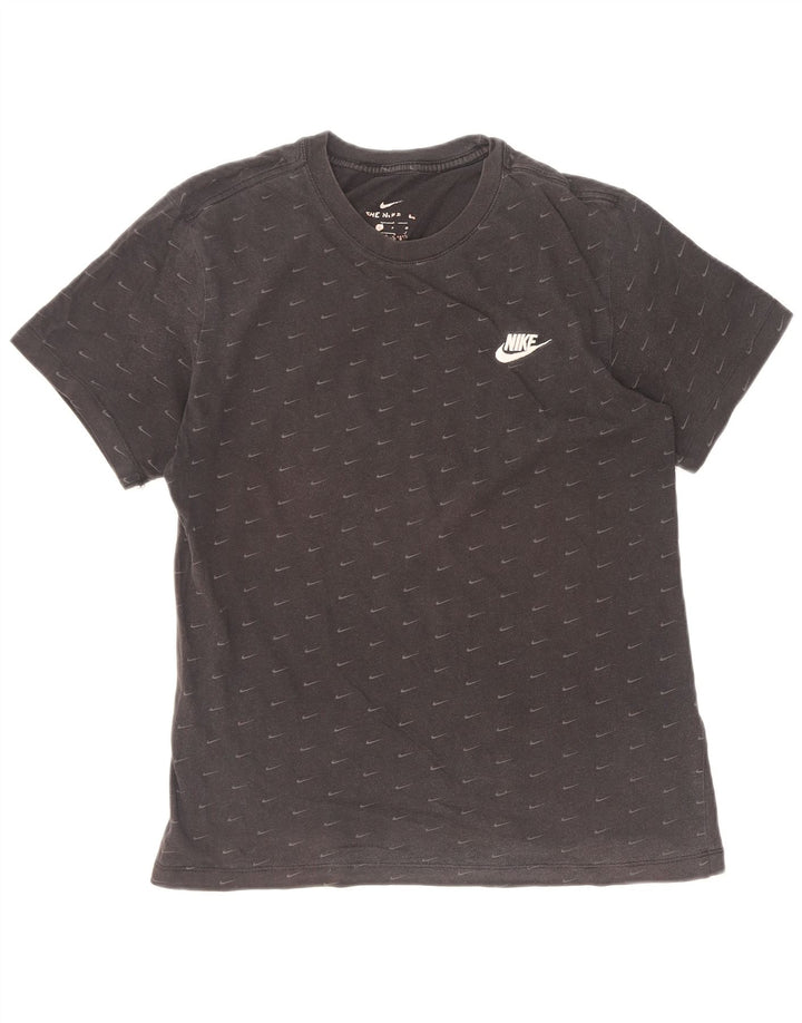 Nike Mens Graphic T-Shirt Top Small Black Cotton