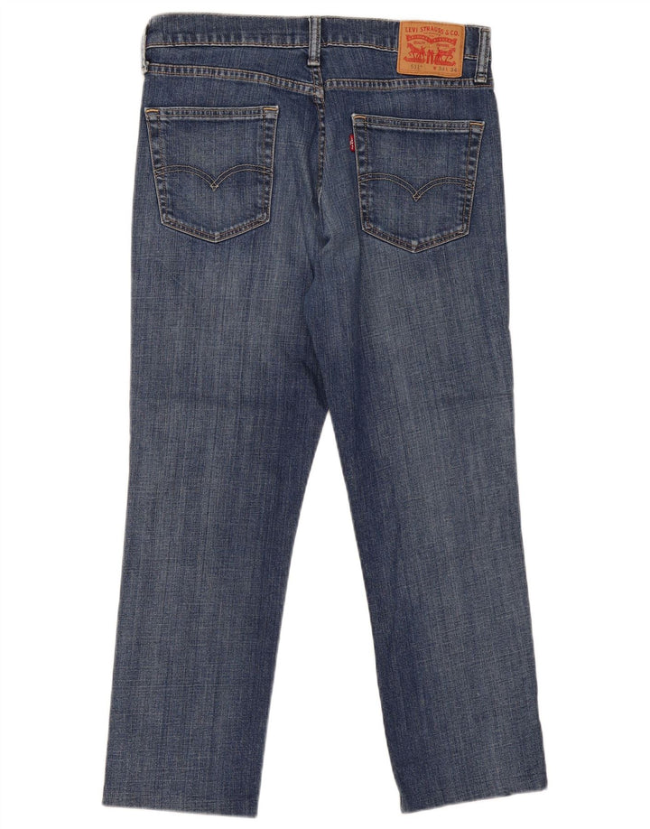 Levi's Mens 511 Slim Jeans W34 L26 Blue Cotton