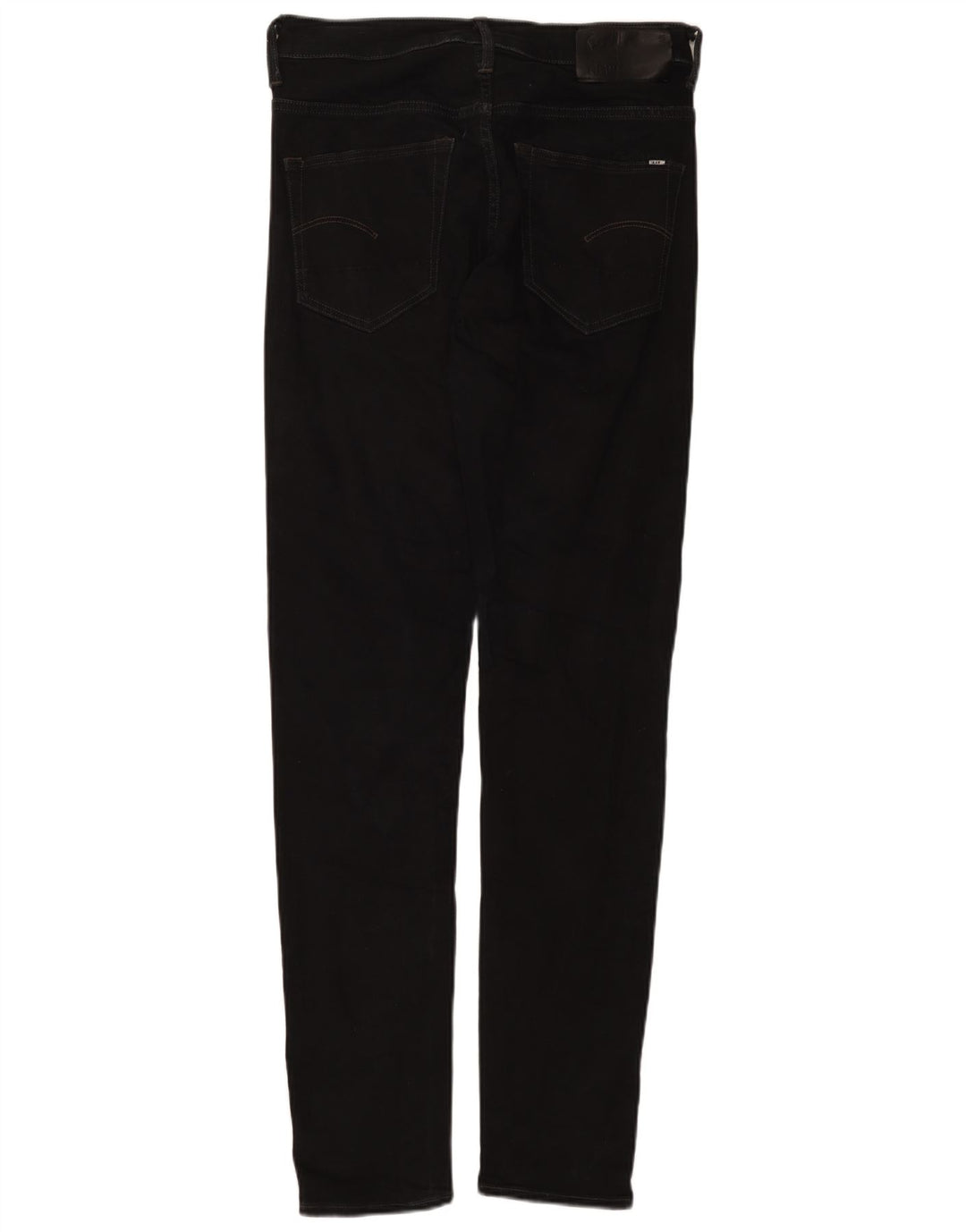 G-Star Mens 3301 Slim Jeans W31 L36 Black Cotton