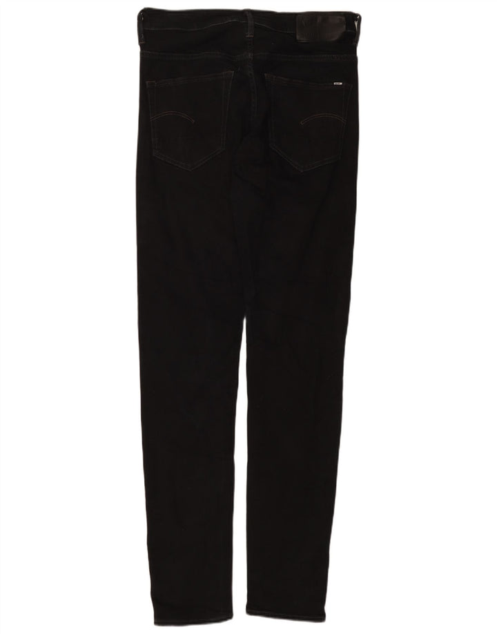 G-Star Mens 3301 Slim Jeans W31 L36 Black Cotton