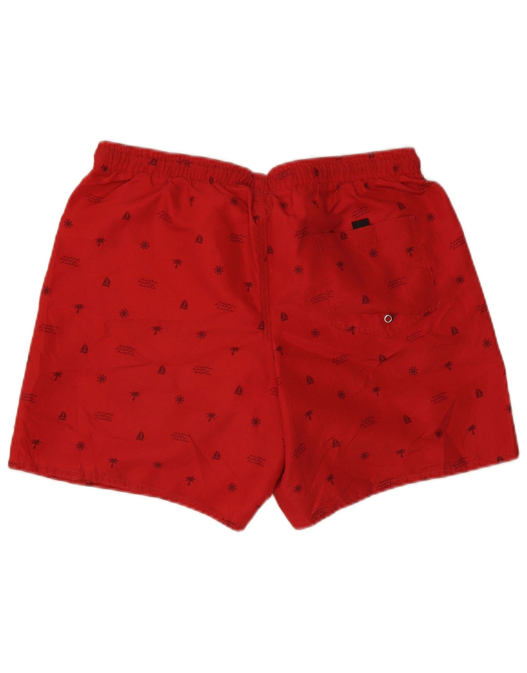 Lotto Mens Graphic Swimming Shorts Large  Red