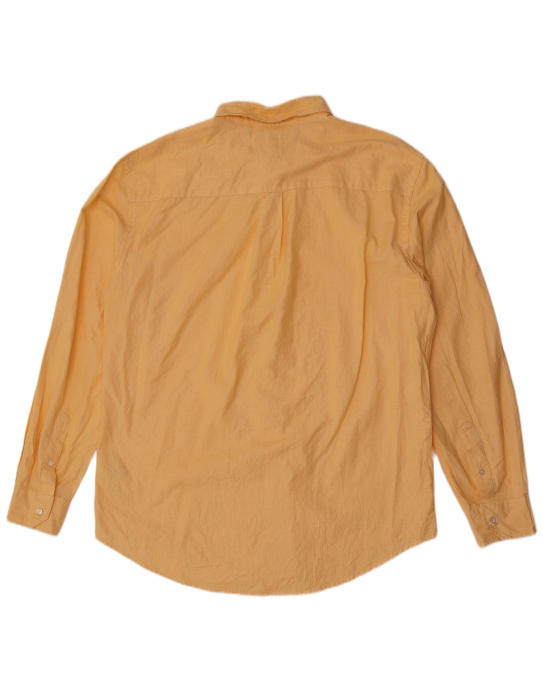 Tommy Hilfiger Mens Custom Fit Shirt XL Yellow
