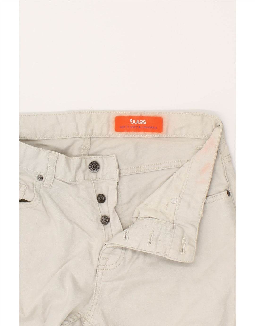 JULES Womens Slim Jeans W28 L34  Grey Cotton Vintage Jules and Second-Hand Jules from Messina Hembry 