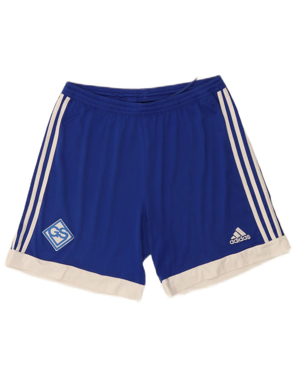 Adidas Mens Climacool Sport Shorts Large  Blue Colourblock Polyester