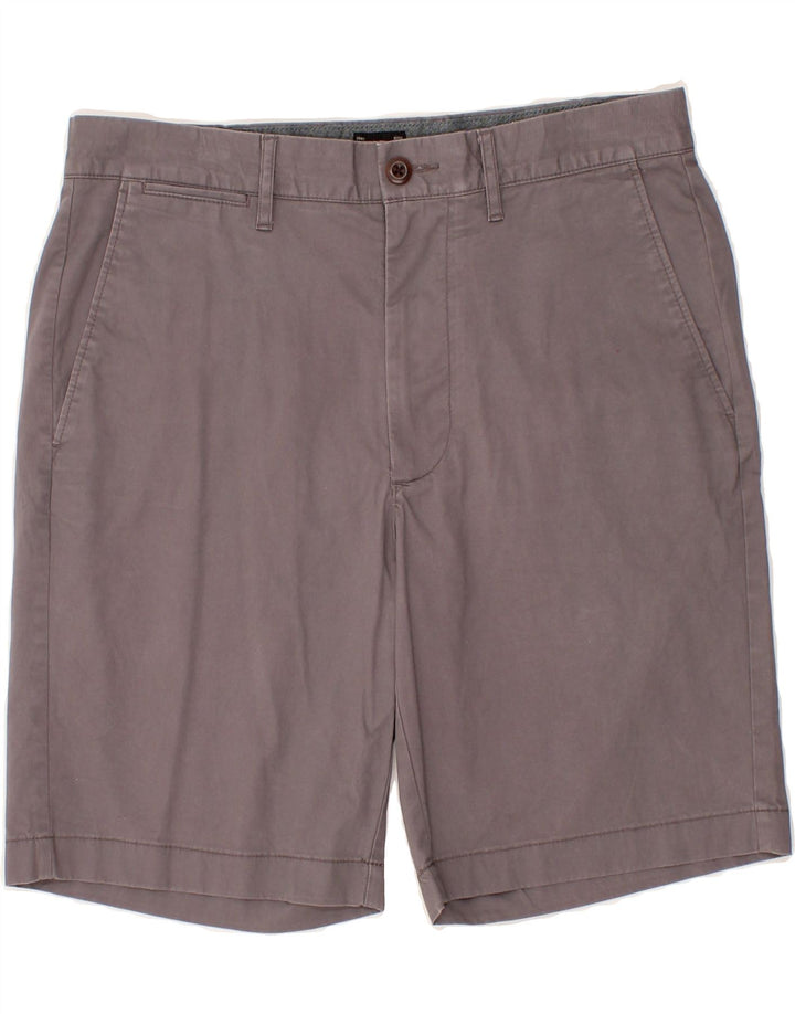 J. CREW Womens Chino Shorts W31 Medium  Grey Cotton Vintage J. Crew and Second-Hand J. Crew from Messina Hembry 