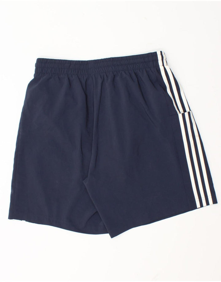 Adidas Mens Sport Shorts Medium Navy Blue Polyester