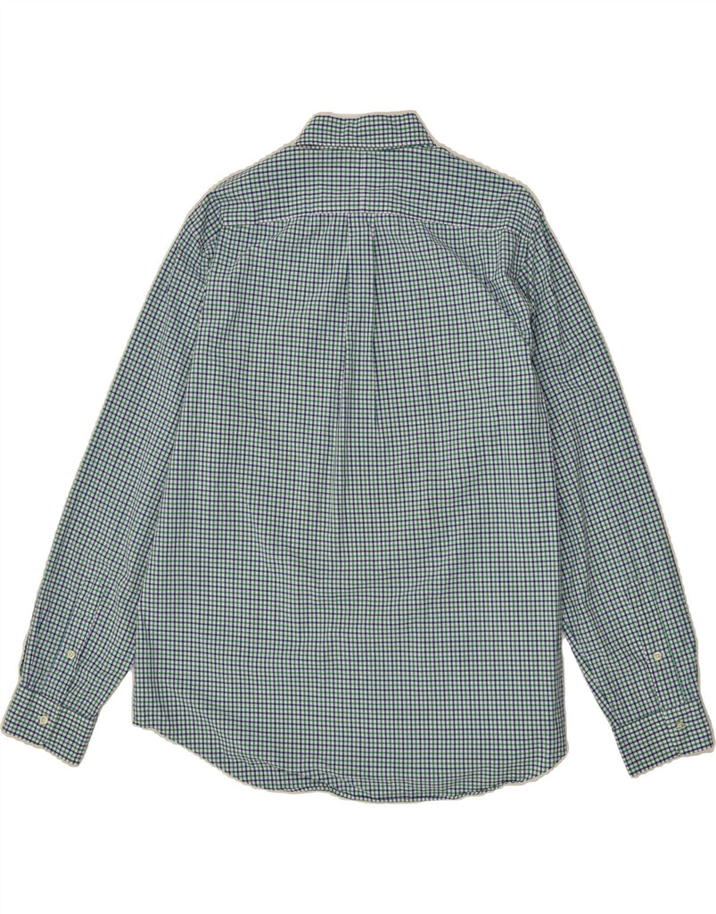 POLO RALPH LAUREN Mens Shirt Large Green Check Cotton | Vintage Polo Ralph Lauren | Thrift | Second-Hand Polo Ralph Lauren | Used Clothing | Messina Hembry 