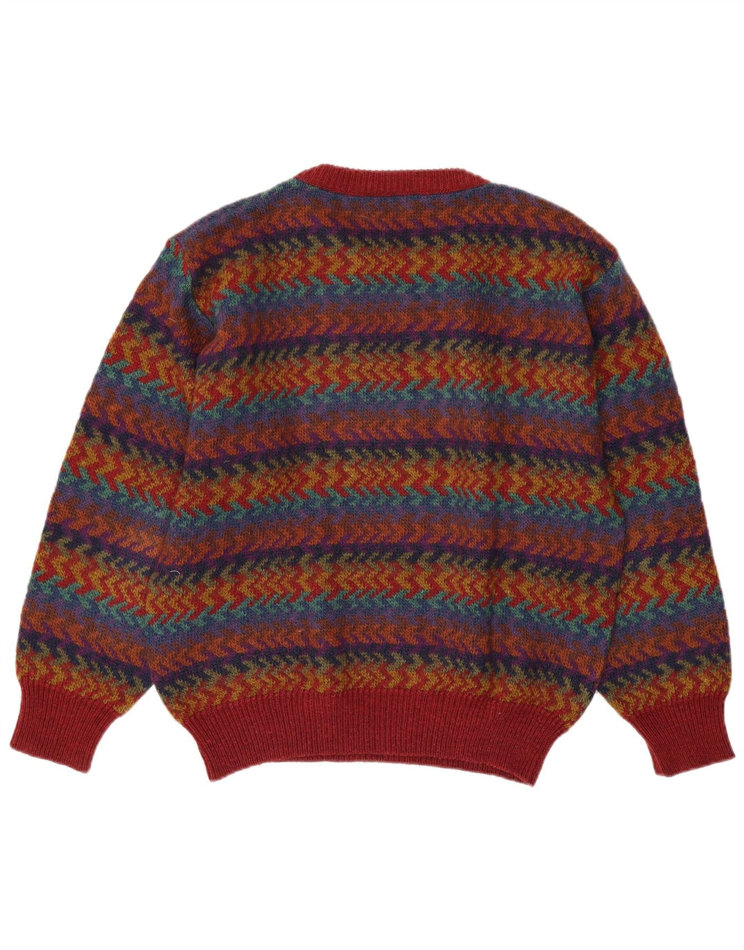 PETER BROWN Mens Crew Neck Jumper Sweater IT 50 Medium Multicoloured