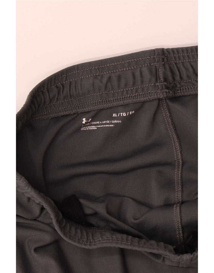 Under Armour Mens Tracksuit Trousers XL Grey Polyester