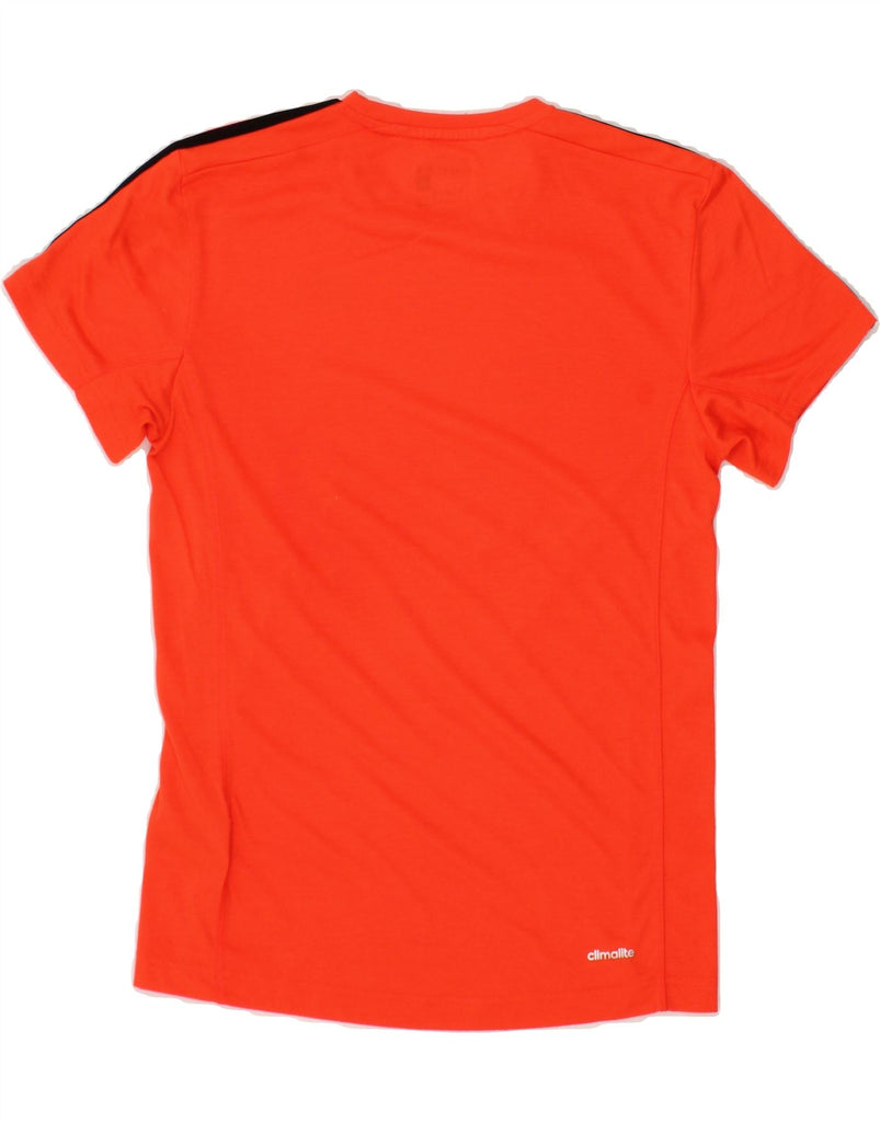 ADIDAS Mens Climalite T-Shirt Top XS Red Polyester Vintage Adidas and Second-Hand Adidas from Messina Hembry 