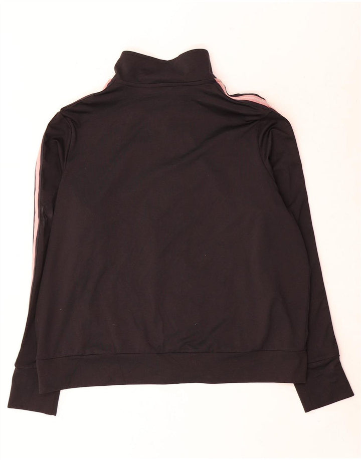 Marks & Spencer Womens Tracksuit Top Jacket UK 18 XL Black Colourblock