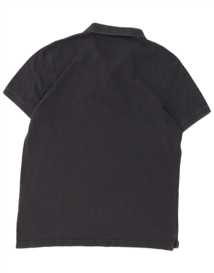 Levi's Mens Standard Polo Shirt Large Black Cotton