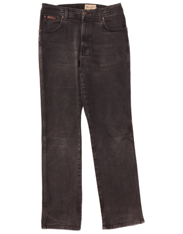Wrangler Mens Texas Straight Jeans  W31 L32 Grey Cotton