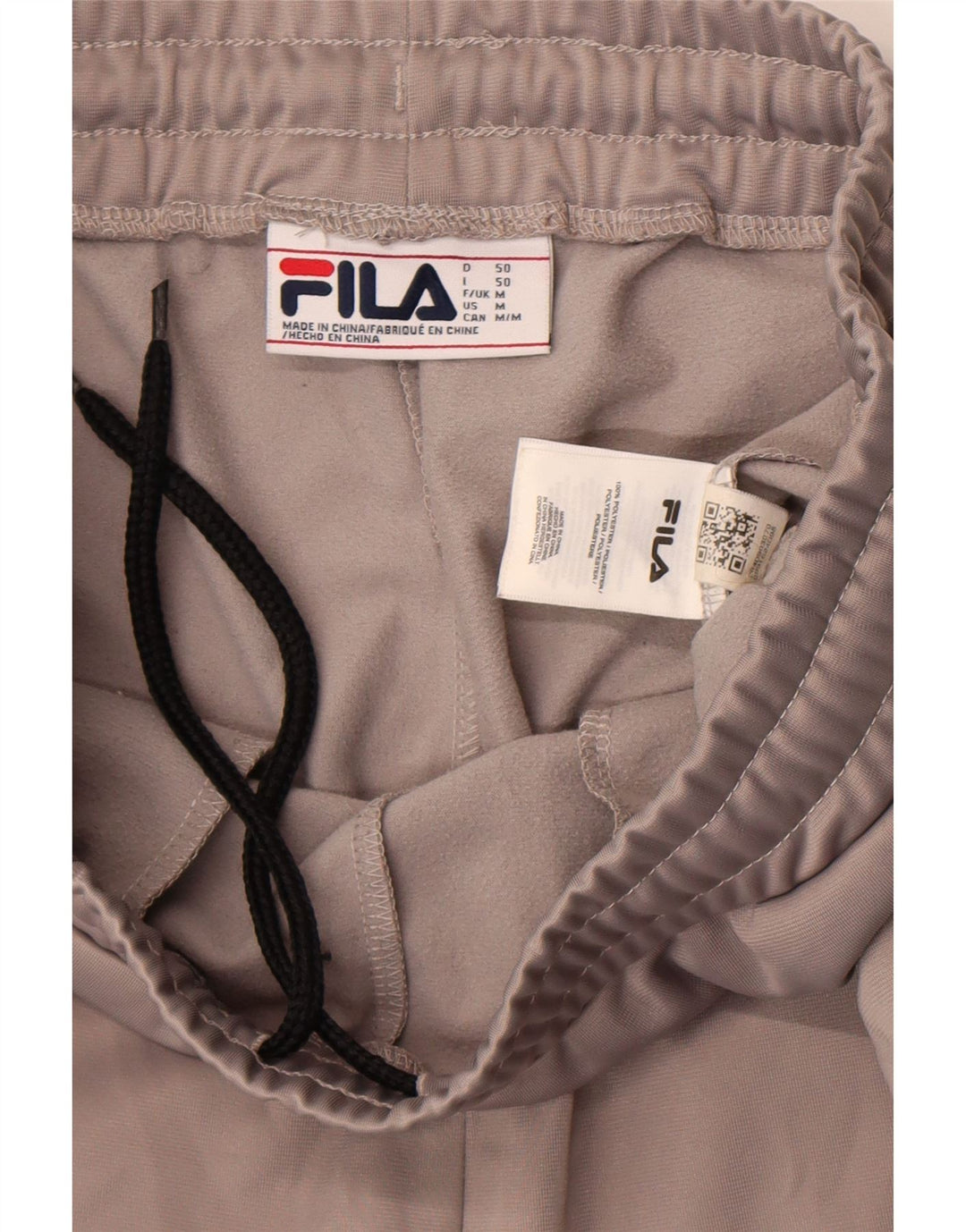 Fila Mens Tracksuit Trousers Joggers Medium  Grey Polyester