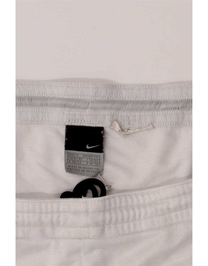 Nike Mens Graphic Sport Shorts Medium White