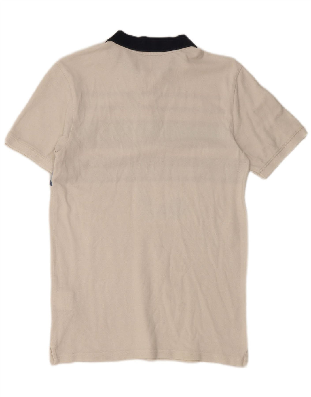 TIMBERLAND Mens Slim Fit Polo Shirt Small White Striped