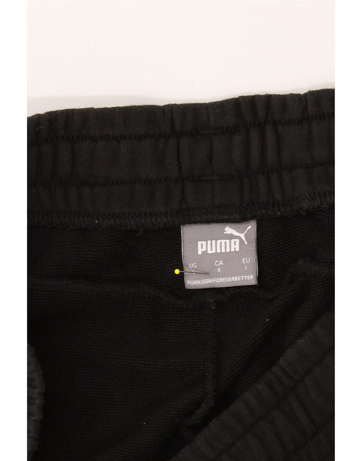 PUMA Mens Sport Shorts Large  Black Vintage Puma and Second-Hand Puma from Messina Hembry 
