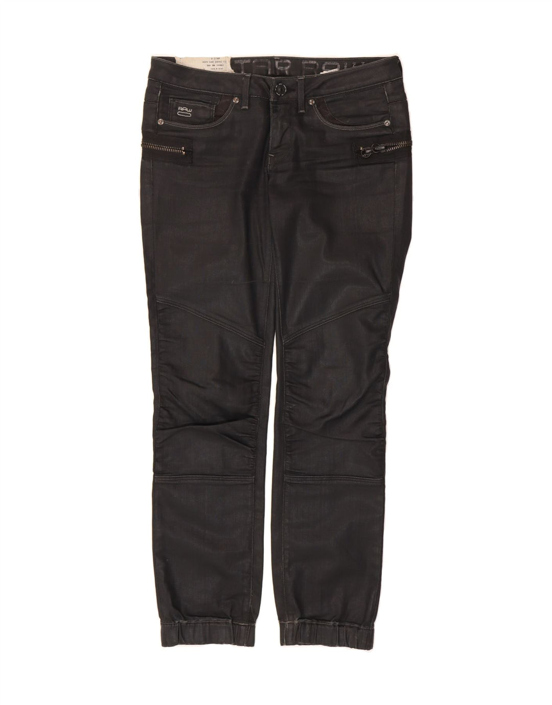 G-STAR Womens Joggers Slim Jeans W28 L32 Black Cotton Vintage G-Star and Second-Hand G-Star from Messina Hembry 