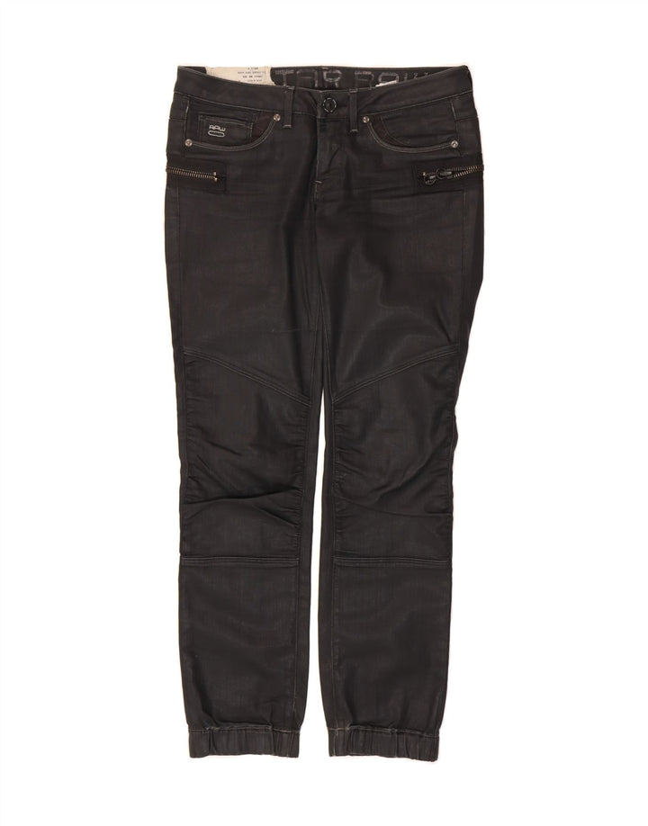 G-STAR Womens Joggers Slim Jeans W28 L32 Black Cotton Vintage G-Star and Second-Hand G-Star from Messina Hembry 