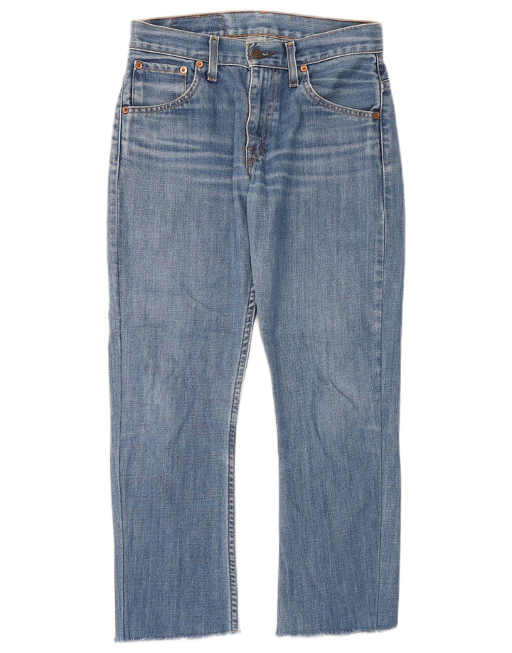 Levi's Mens 516 Cropped Jeans W27 L25 Blue