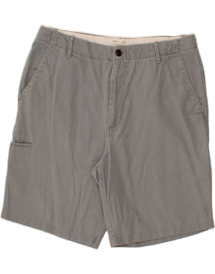 DOCKERS Mens Cargo Shorts W34 Large  Grey Cotton Vintage Dockers and Second-Hand Dockers from Messina Hembry 