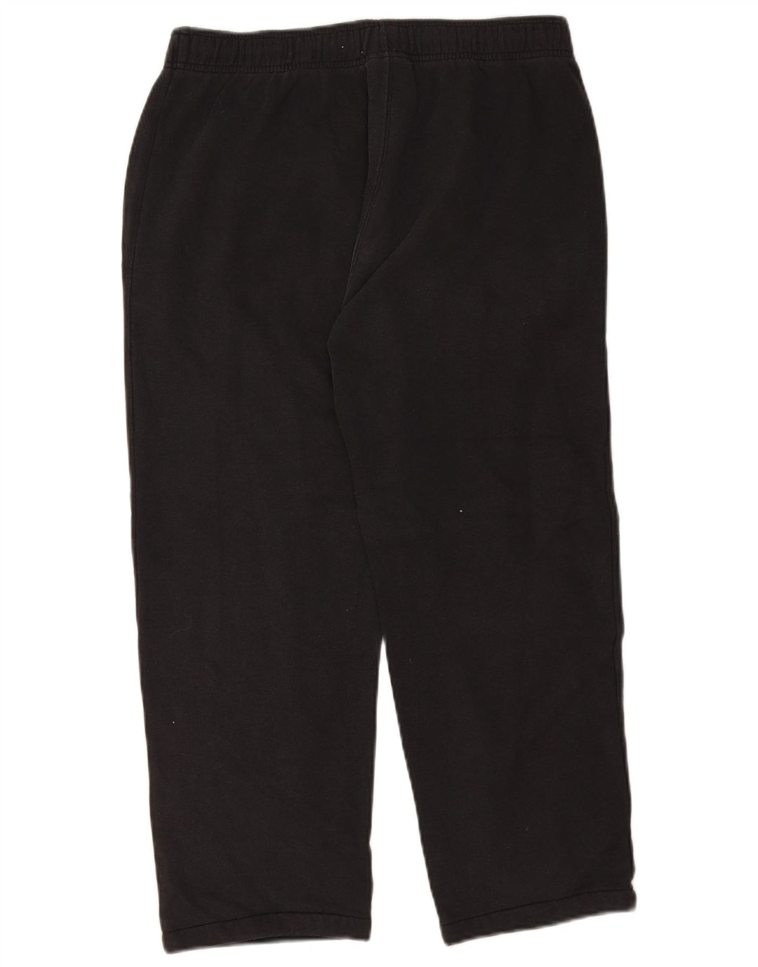 Champion Mens Crop Tracksuit Trousers Large  Black Cotton