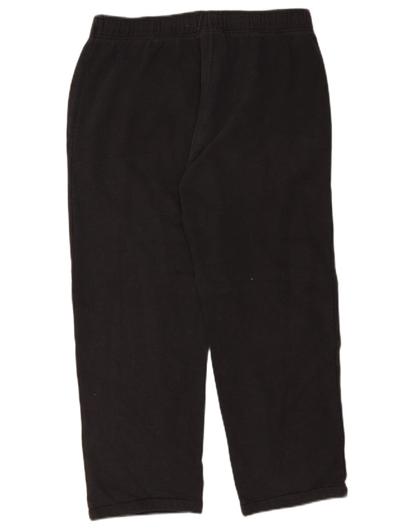 Champion Mens Crop Tracksuit Trousers Large  Black Cotton