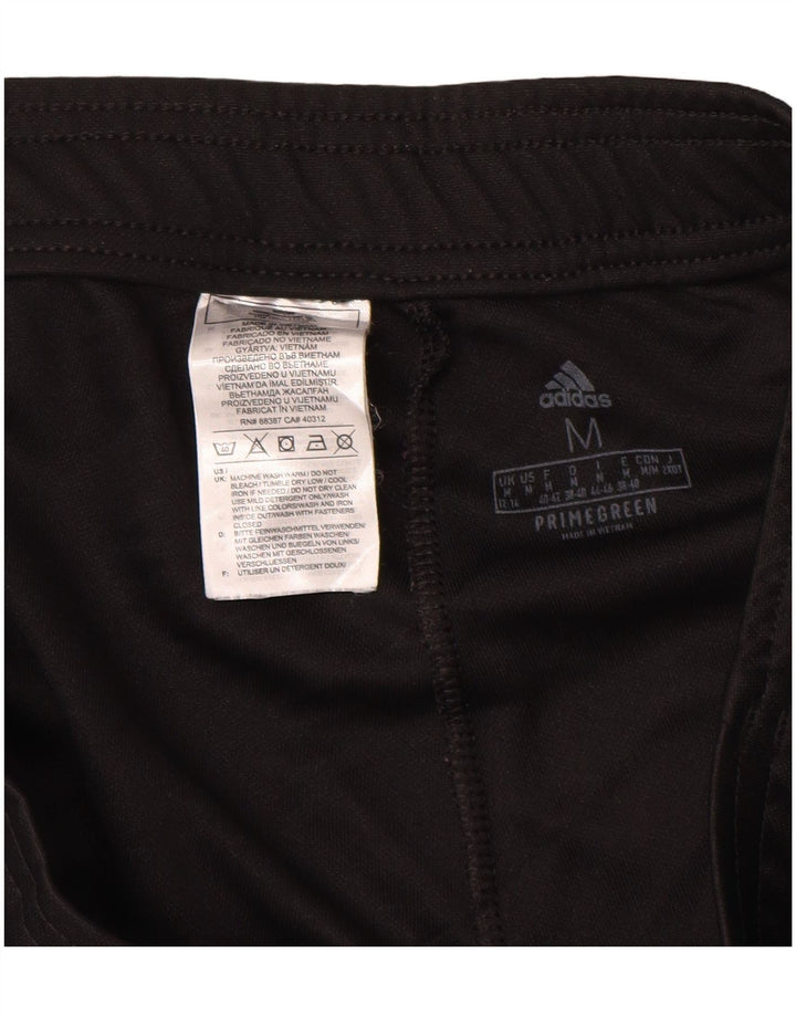 Adidas Womens Aeroready Tracksuit Trousers UK 12/14 Medium Black Polyester