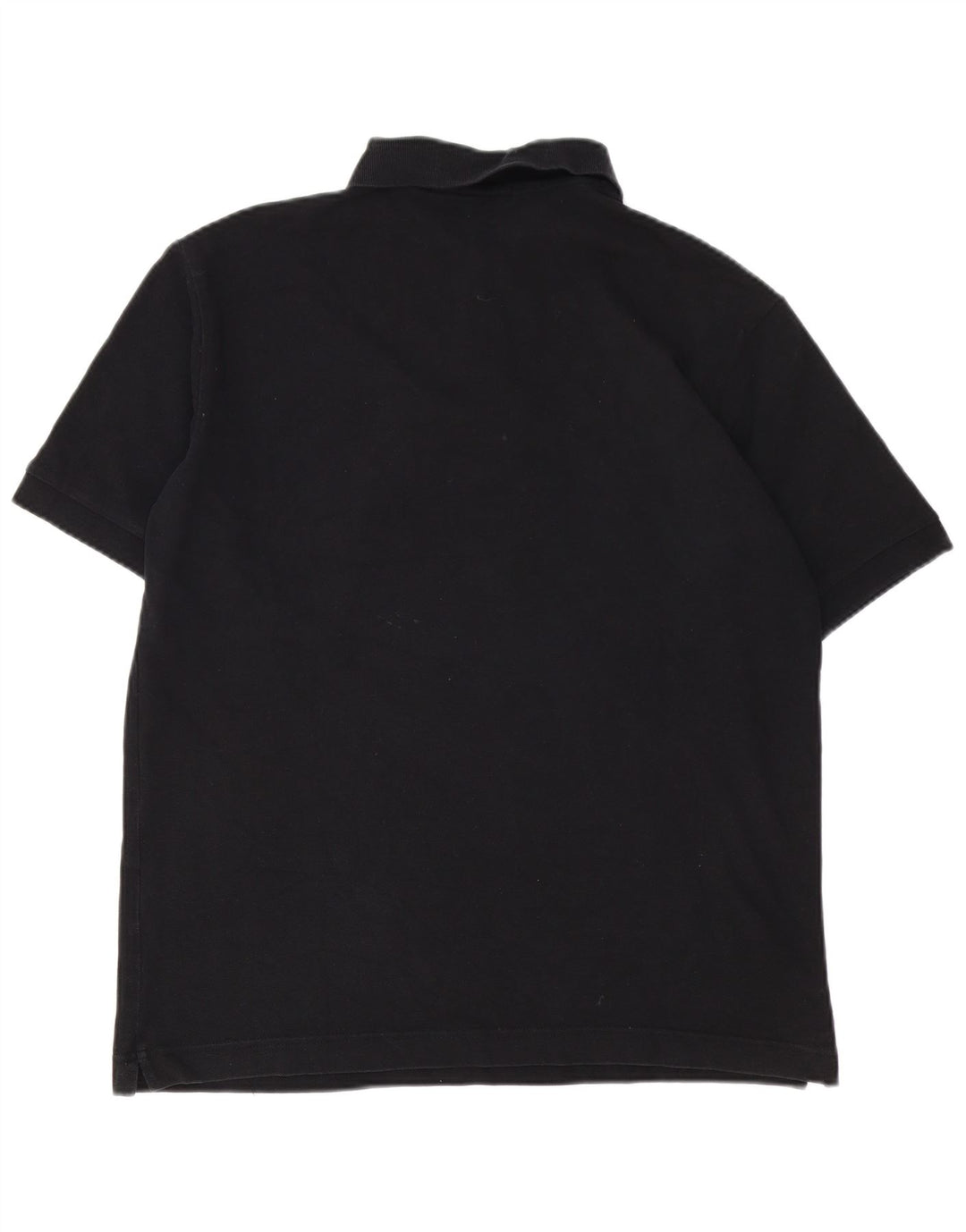 Kappa Mens Polo Shirt Large Black Cotton