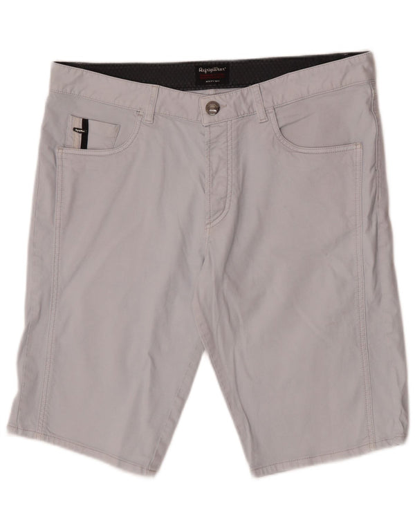 Refrigiwear Mens Casual Shorts W36 Large Blue Cotton