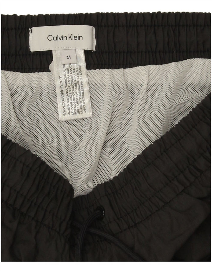 Calvin Klein Mens Swimming Shorts Medium  Black Polyester