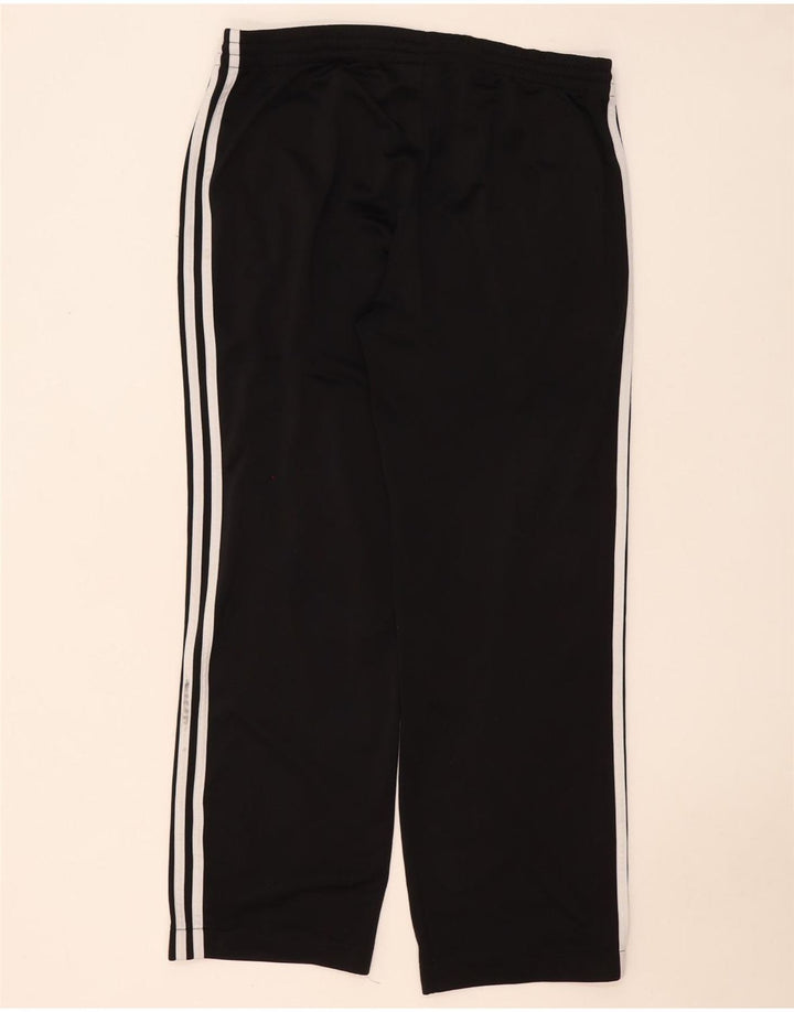 Adidas Mens Tracksuit Trousers Large Black Polyester