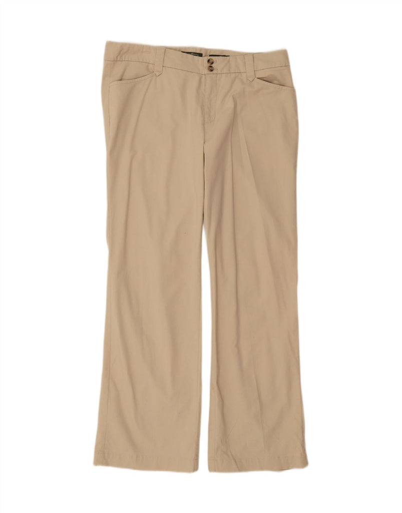 EDDIE BAUER Womens Blakely Fit Casual Trousers US 14 XL W36 L30 Beige Vintage Eddie Bauer and Second-Hand Eddie Bauer from Messina Hembry 