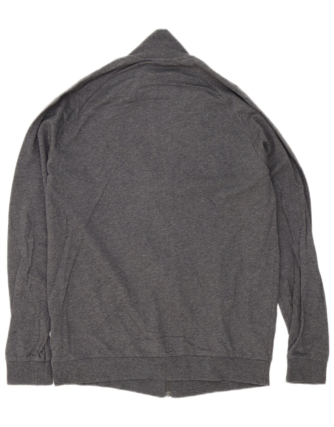Hugo Boss Mens Tracksuit Top Jacket Medium Grey Cotton