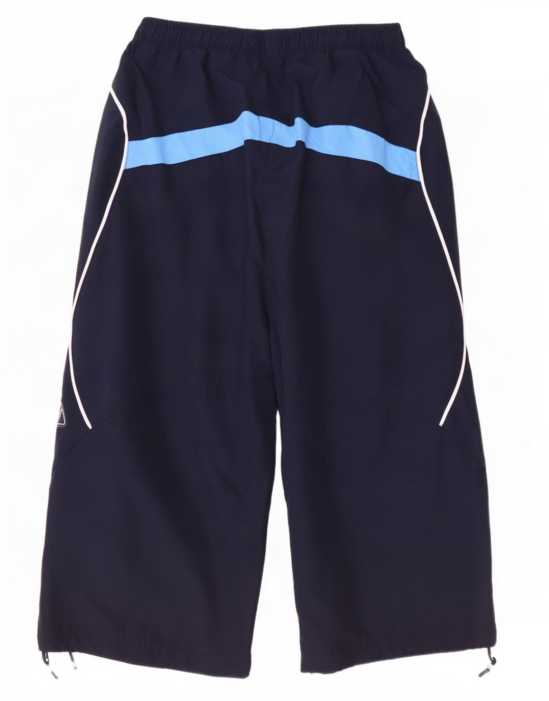 Reebok Mens Capri Tracksuit Trousers Small Navy Blue Polyester