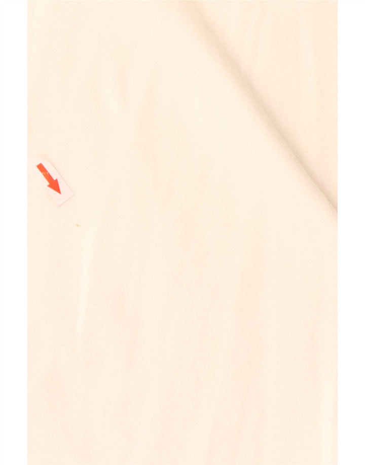 SERGIO TACCHINI Mens Polo Shirt Small White Striped Cotton