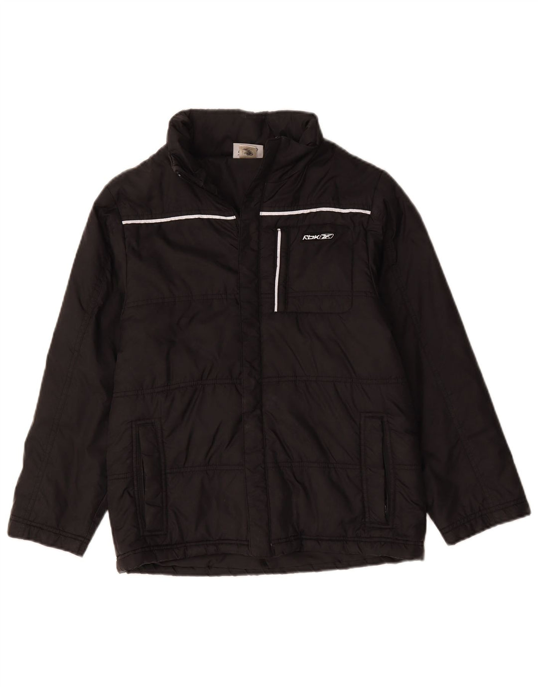 Reebok Boys Padded Jacket 13-14 Years Black Polyester