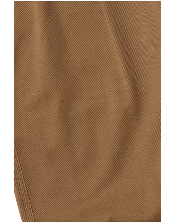DOCKERS Mens Khakis Pegged Chino Trousers W30 L32 Beige Cotton