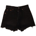 Zara Womens Denim Shorts EU 34 2XS W24 Black