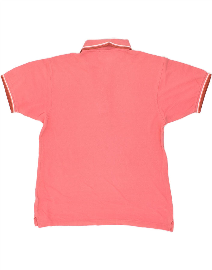 LOTTO Mens Polo Shirt Medium Pink | Vintage Lotto | Thrift | Second-Hand Lotto | Used Clothing | Messina Hembry 