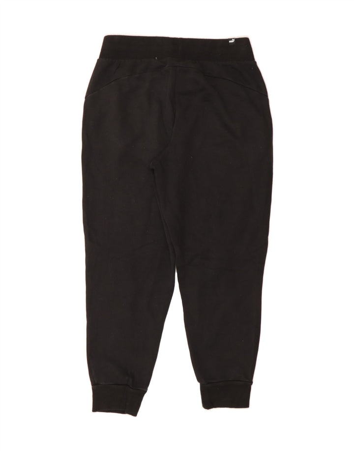 PUMA Womens Tracksuit Trousers Joggers UK 14 Medium  Black Vintage Puma and Second-Hand Puma from Messina Hembry 