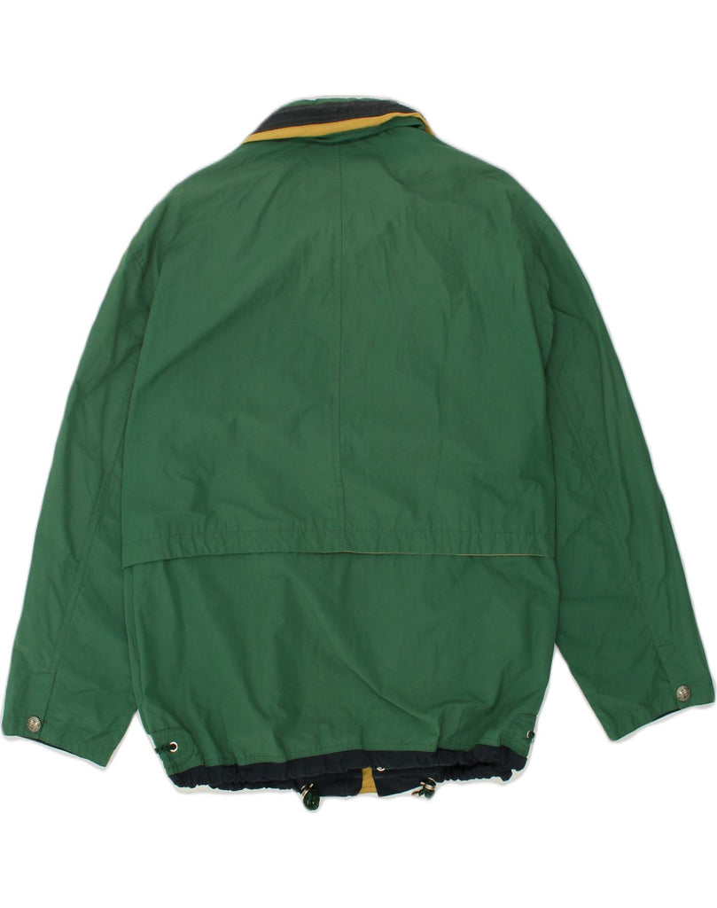 MABRUN Mens Windbreaker Jacket IT 52 XL Green Polyamide | Vintage Mabrun | Thrift | Second-Hand Mabrun | Used Clothing | Messina Hembry 