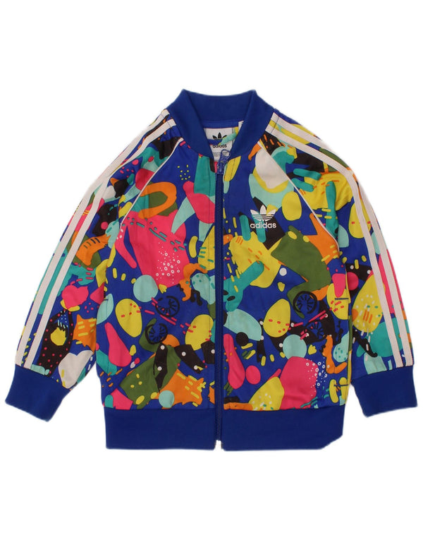 ADIDAS Baby Girls Full Tracksuit 18-24 Months  Multicoloured
