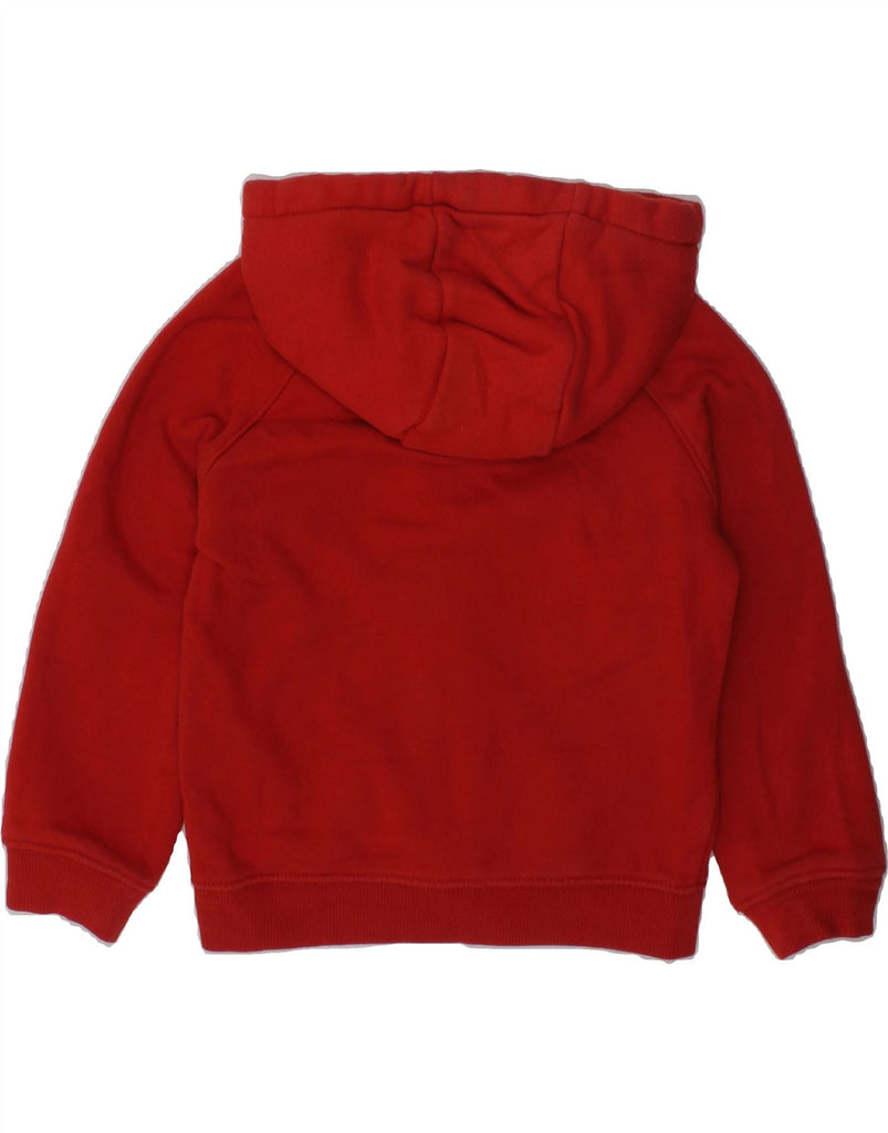 TOMMY HILFIGER Boys Graphic Zip Hoodie Sweater 2-3 Years Red Cotton | Vintage Tommy Hilfiger | Thrift | Second-Hand Tommy Hilfiger | Used Clothing | Messina Hembry 